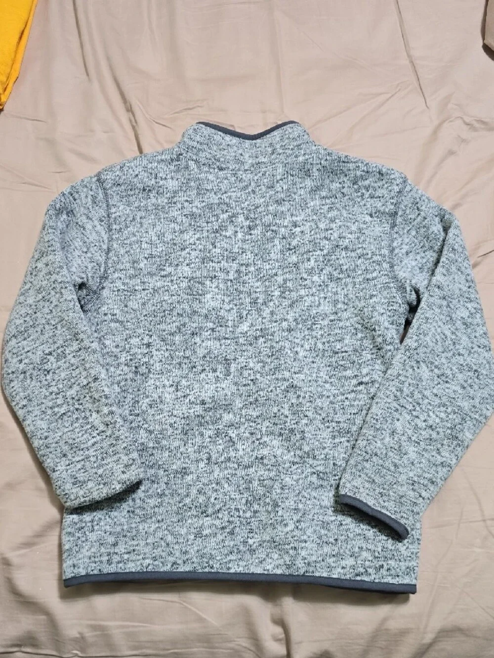 The Children's Place Gray Heather Full-Zip Sweater Jacket